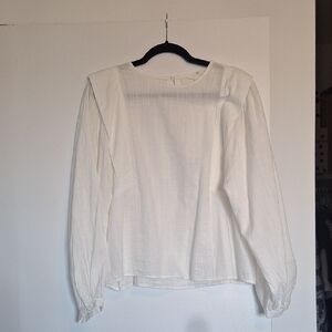 H&M Elegant Cream Blouse